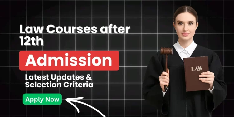 Law Courses after 12th